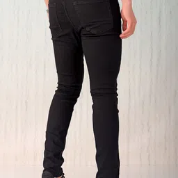 hardsoda by the indian garage co HARDSODA Men Printed Slim Fit Light Fade Stretchable Jeans image 5