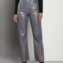 Calvin Klein Women Straight Fit High-Rise Jeans-image-21