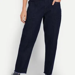 AngelFab Women Straight Fit Mid-Rise Cotton Jeans-picture-35