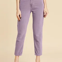 Chemistry Women Straight Fit High-Rise Clean Look Jeans-image-94