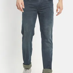 Octave Men Grey Regular Fit Cotton Mid-Rise Jeans-picture-39