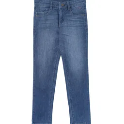 Cantabil Girls Slim Fit Light Fade Cotton Stretchable Jeans-picture-20