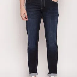 Cantabil Men  Light Fade Stretchable Jeans-image-91