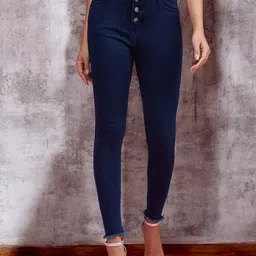 DressBerry Women Skinny Fit High-Rise Stretchable Jeans-image-19