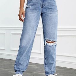 The Roadster Lifestyle Co Women Mid-Rise Slash Knee Cotton Slim Fit Jeans-picture-12