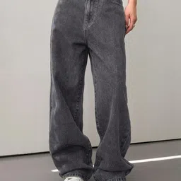 Next One Women Smart Wide Leg High-Rise Jeans-picture-20