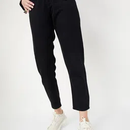 max Women Clean Look No Fade Dark Shade Pure Cotton Jeans-picture-31