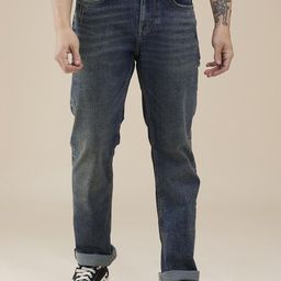 Being Human Men Classic Light Fade Stretchable Mid Rise Jeans-picture-32