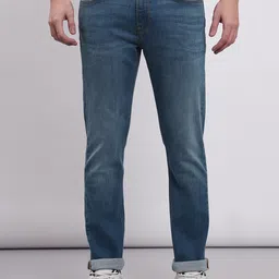 Lee Men Slim Fit Clean Look Light Fade Stretchable Jeans-picture-39