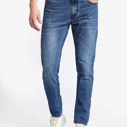 Blue Buddha Men Comfort Skinny Fit Heavy Fade Stretchable Jeans-picture-29
