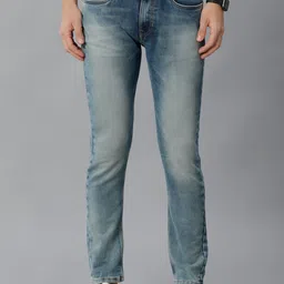 Double Two Lean Slim Fit Heavy Fade Stretchable Cotton Jeans image 1