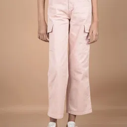 Crimsoune Club Girls Relaxed Fit Light Fade Stretchable Jeans-picture-26