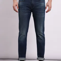 Lee Men Modern Slim Fit Mid-Rise Clean Look Light Fade Stretchable Jeans-image-18