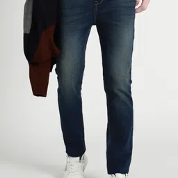 Dennis Lingo Men Mid-Rise Slim Fit Light Fade Stretchable Jeans-image-94