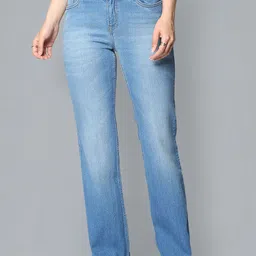 Flying Machine Women Bootcut Light Fade Stretchable Jeans-picture-38