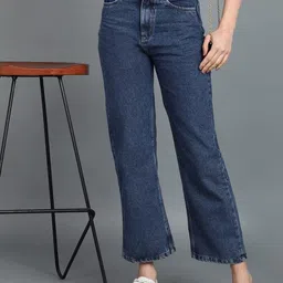 BAESD Girls Straight Fit High-Rise Cotton Jeans-image-55