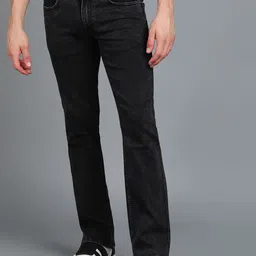 Urbano Fashion Men Mid Rise Light Fade Stretchable Bootcut Jeans-picture-36