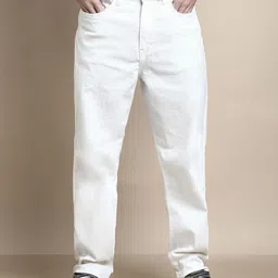 Chennis Men Straight Fit Slash Knee Stretchable Jeans-picture-37