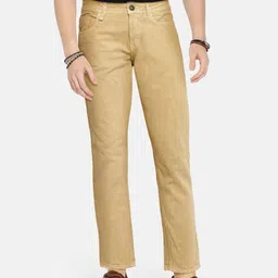 UTH by Roadster Boys Beige Slim Fit Clean Look Stretchable Jeans-image-15
