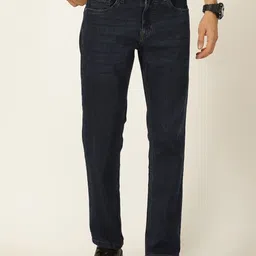 Mast & Harbour Men Smart Mid Rise Stretchable Jeans image 1
