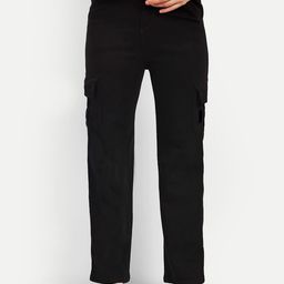 Next One Women Smart Wide Leg High-Rise Stretchable Jeans-image-79