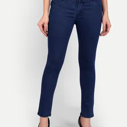 AngelFab Women Slim Fit Mid-Rise Stretchable Jeans-picture-37