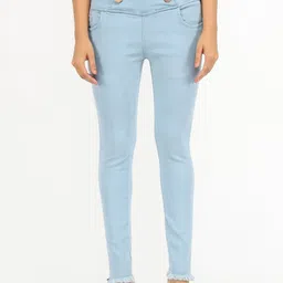 AngelFab Women Jean Skinny Fit High-Rise Stretchable Cotton Jeans-image-55