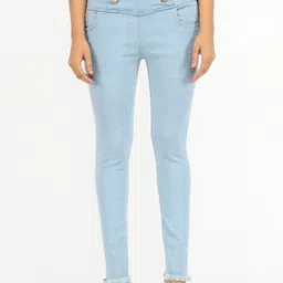 AngelFab Women Jean Mid-Rise Stretchable Jeans-picture-29