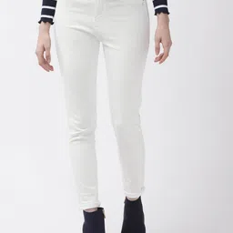 Xpose Women Comfort Slim Fit High-Rise Stretchable Jeans-image-32