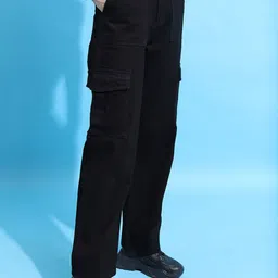 Tokyo Talkies Women Straight Fit Low Distress Cargo Jeans-image-47