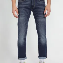 Flying Machine Men Tapered Fit Mid-Rise Clean Look Heavy Fade Stretchable Jeans image 1