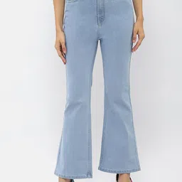 Madame Women Bootcut Cotton Jeans-image-5