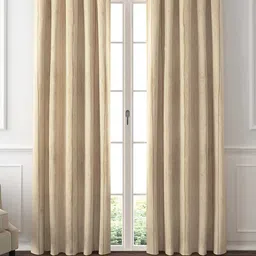 GM Beige Set of 2 Room Darkening Door Curtains-image-93