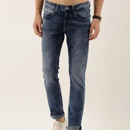Flying Machine Men Blue Jackson Skinny Fit Low-Rise Clean Look Stretchable Jeans-picture-22