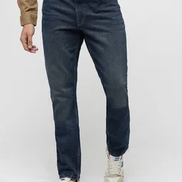 Jack & Jones Men Slim Fit Light Fade Clean Look Pure Cotton Jeans-picture-55