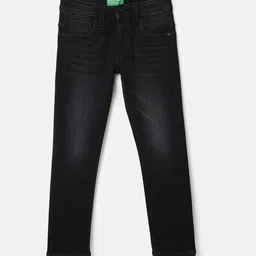 United Colors of Benetton Boys Slim Fit Light Fade Jeans-picture-41