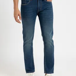 Banana Club Men Jean Slim Fit Mid-Rise Light Fade Clean Look Cotton Jeans-picture-29