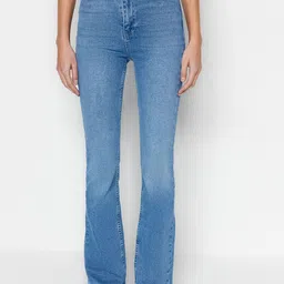 Trendyol Women Mid-Rise Clean Look Stretchable Jeans-image-89