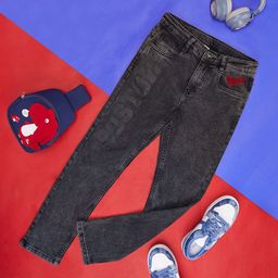 Pantaloons Junior Boys Clean Look High Fade Jeans-picture-45