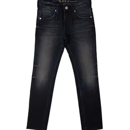 Pepe Jeans Boys Clean Look Mid-Rise Slim Fit Heavy Fade Stretchable Jeans-picture-37