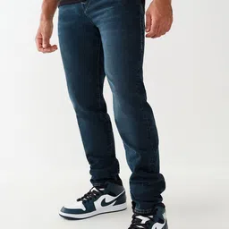 True Religion Men Rocco Mega Big T Skinny Fit Light Fade Jeans image 1