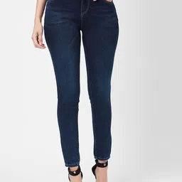 Kraus Jeans Women Mid-Rise Skinny Fit Light Fade Stretchable Jeans-image-11