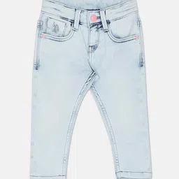 U.S. Polo Assn. Kids Girls Slim Fit Heavy Fade Jeans-picture-21