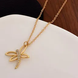 Goho Dragonfly Pendant With Chain image 2