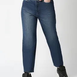 Kraus Jeans Women High-Rise Clean Look Heavy Fade Pure Cotton Jeans-picture-15