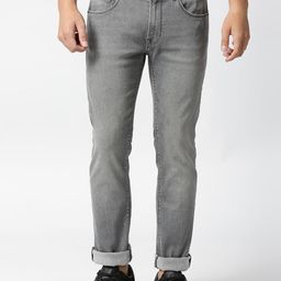 Pepe Jeans Men Slim Fit Heavy Fade Cotton Stretchable Jeans-picture-20