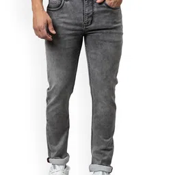 Being Human Men Clean Look Heavy Fade Denim Slim Fit Jeans-picture-16