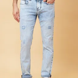 Being Human Men Low Distress Heavy Fade Jeans-picture-18