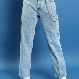 Tokyo Talkies Women Mid-Raise Clean Look Straight Fit Heavy Fade Jeans-image-61