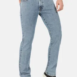 EVERBLUE Men Solid Heavy Fade Stretchable Jeans image 4